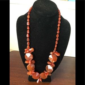 Semi-precious stone necklace